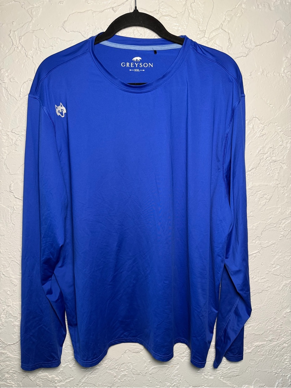 Greyson Men's Long Sleeve Performance Tee - Blue